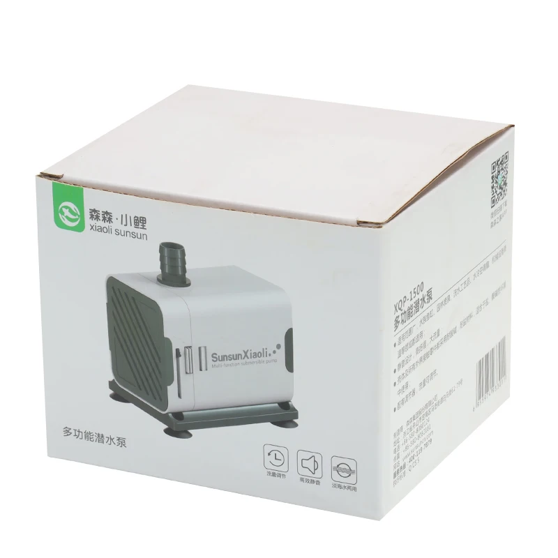 

Mini Silent Fish Tank Small Submersible Pump Circulating Filter Household Fish Pond Aquarium Bonsai Water Fountain Oxygen Pump