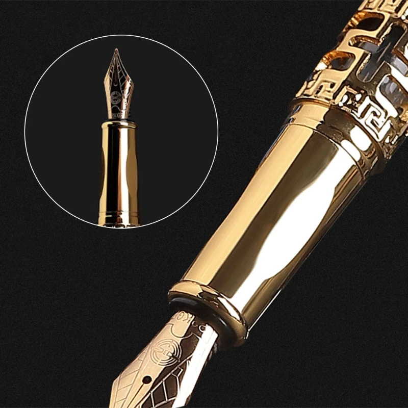 

652E Calligraphy Pen Ink Writing Pen with Refill Ink Sac Ink Bottle Ink for Beginner