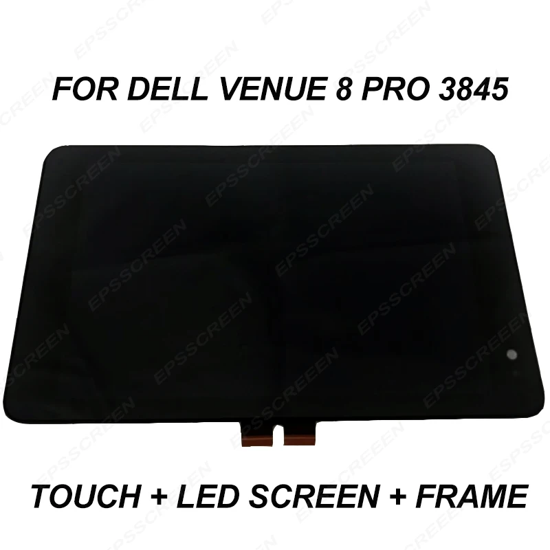 Абсолютно новый для Dell Venue 8 Pro 3845 ЖК панель с сенсорным экраном DP/N 0Y3J89 & 0JWXFW рамкой