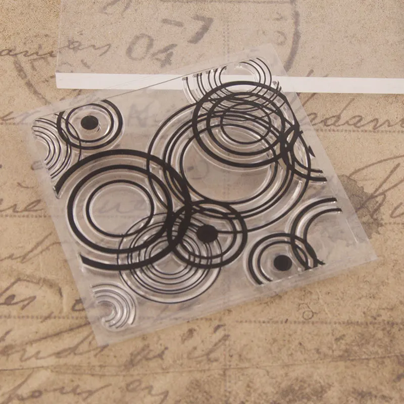 Прозрачный чистый силикон штамп/печать для DIY Скрапбукинг/фотоальбом