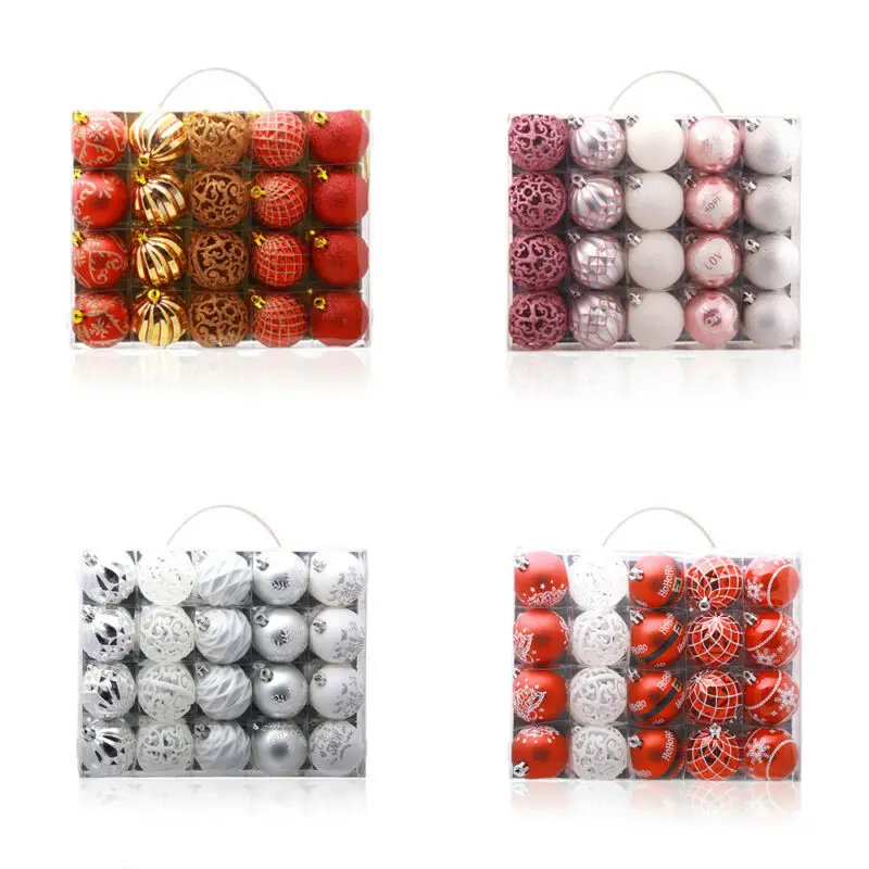20 шт. рождественские украшения для рождественской елки шар-Безделушка на