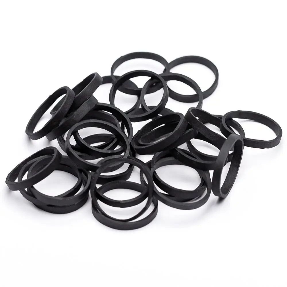 

100 PCS/Bag EZ Tattoo Rubber Bands Black Small Size Fit for Powerful Coil Machine or Small Rotary Tattoo Machine