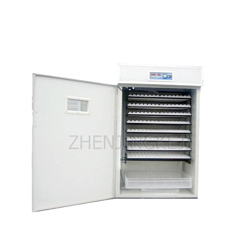 

Intelligent Incubator 700W Fully Automatic Small Home Chickens Duck Goose Bird Quail Eggs Brood Farm Poultry Incubator Equipment