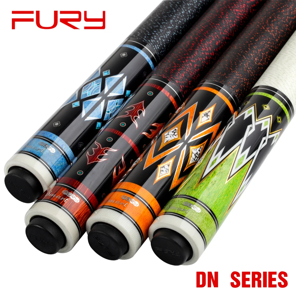 Фурия DN серии бильярдный кий 13 мм 147 Длина 5 цветов профессиональный высокое