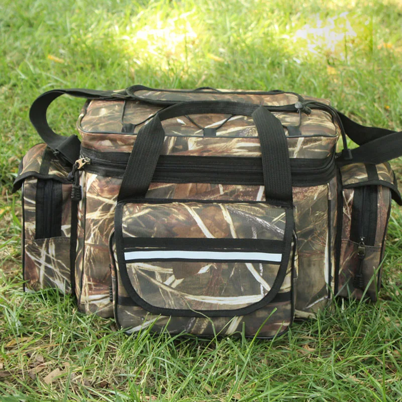 Многофункциональная сумка для рыбалки на открытом воздухе приманки рюкзак чехол