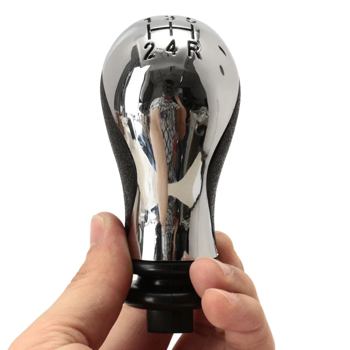 Хромированная ручка переключения рулевого механизма автомобиля MT 5 скоростей