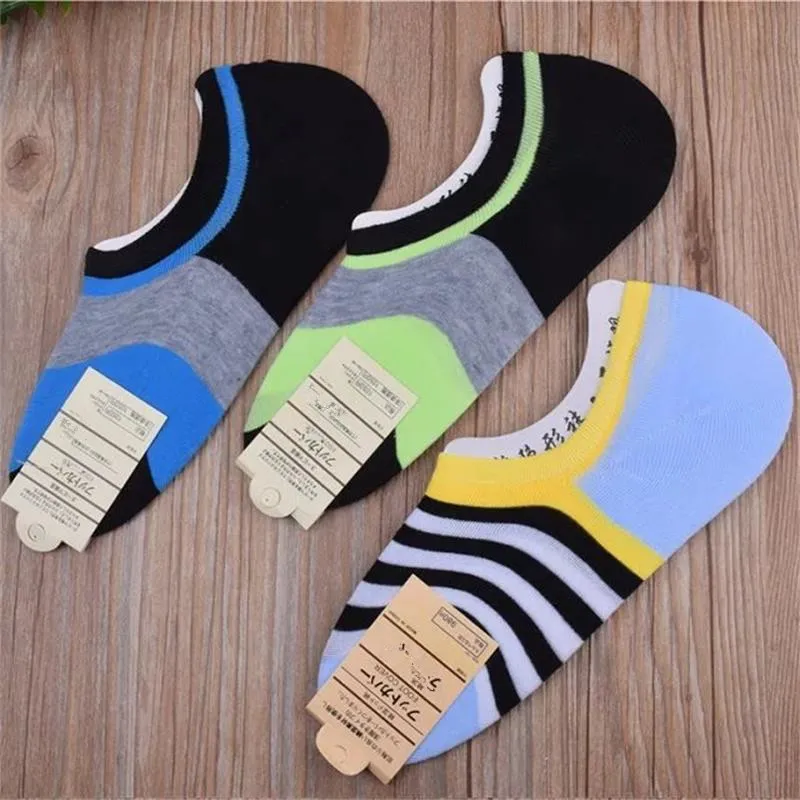 

Summer casual shallow mouth low-cut non-slip boat socks