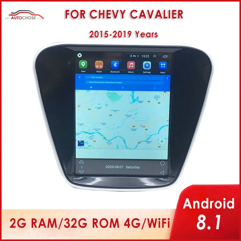AutoChose для Chevy Cavalier T-Style Android радио головное устройство 2015-2019 лет | Автомобили и