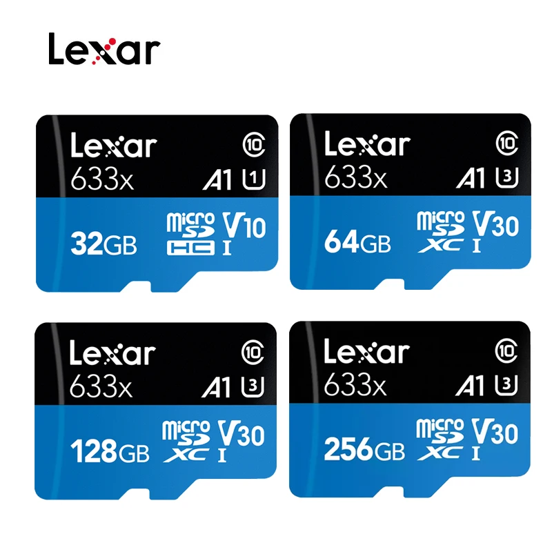 

Карта памяти Lexar 633x microSDHC/microSDXC, карта памяти, класс 10, 95 МБ, TF, карта micro sd, 32 ГБ, 64 ГБ, 128 ГБ, 256 ГБ, 512 ГБ