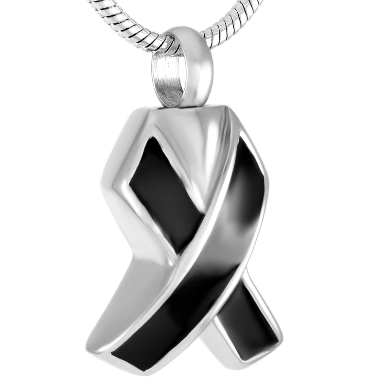 Красочный ленточный кулон на тему аутизма ожерелье пепел кремация урна сувенир