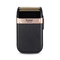 kemei rechargeable shaver for men professional electric beard trimmer razor beard knife blade head blade hair shaving machine