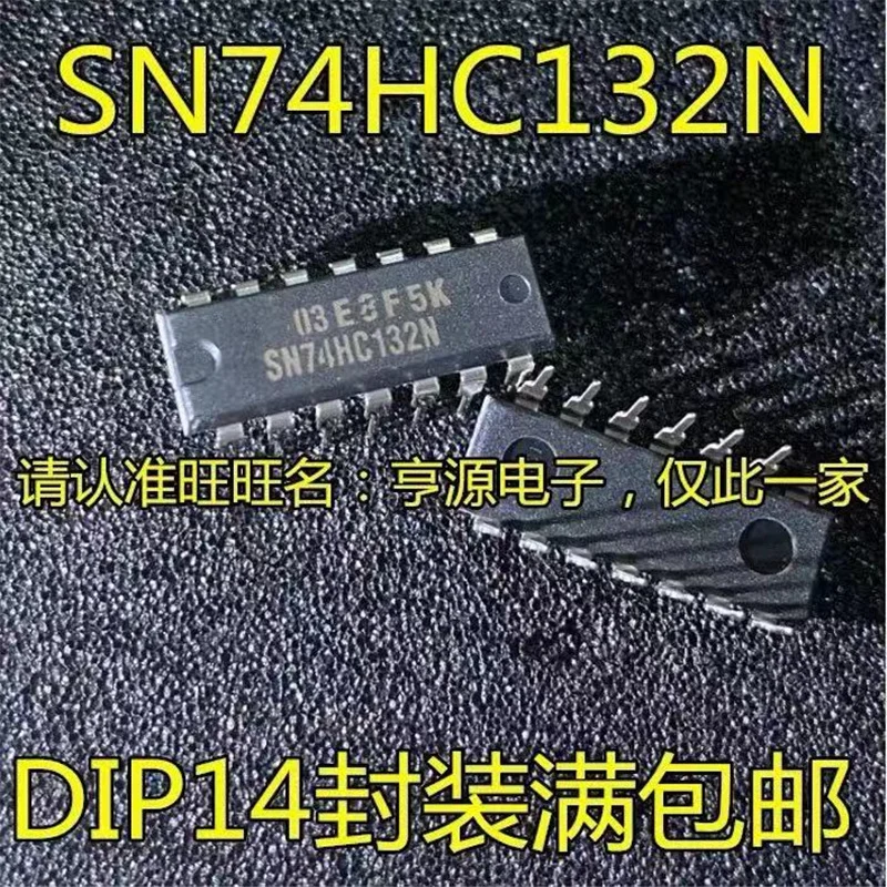 

1-10 шт. 74HC132 74HC132N SN74HC132 SN74HC132N DIP IC DIP-14 Новый