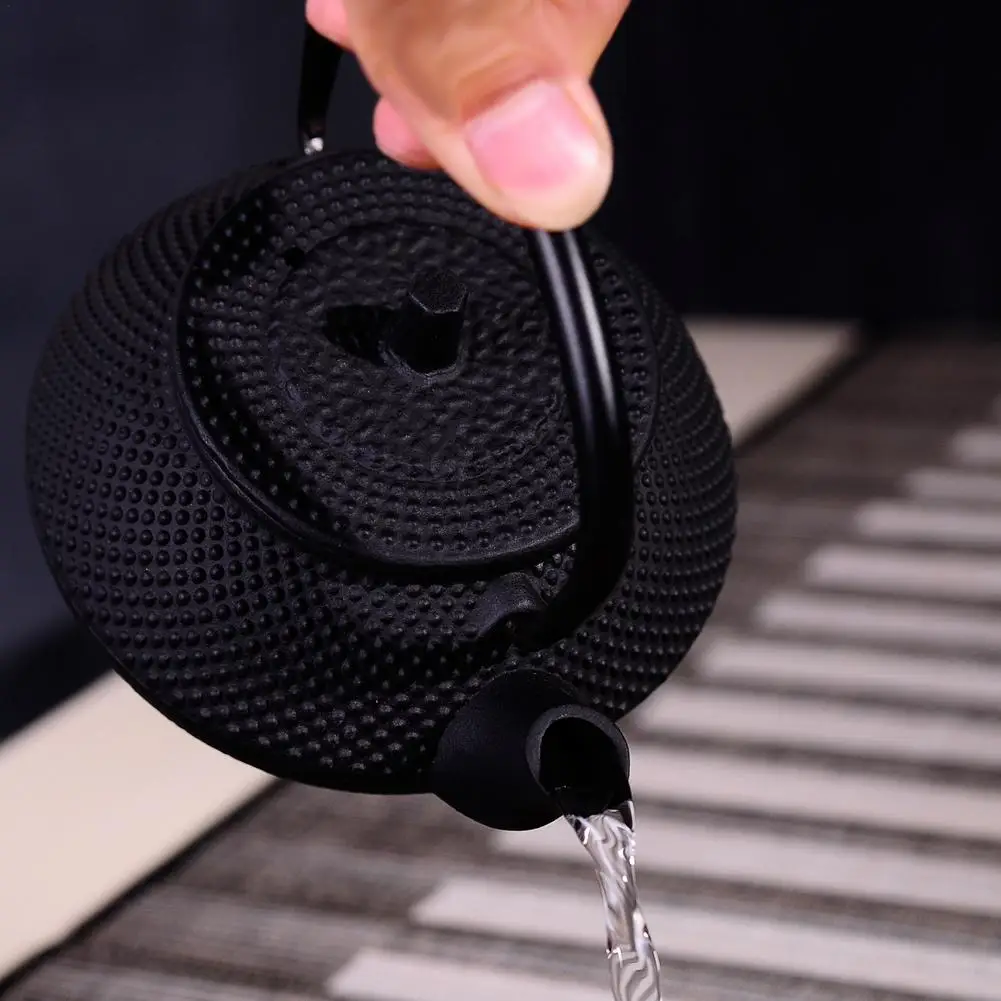50ML 300ML 800ML Mini Cast Iron Kettle Teapot Tea Set High Quality Heat Resistant Explosion Proof Maker Dropshipping | Дом и сад