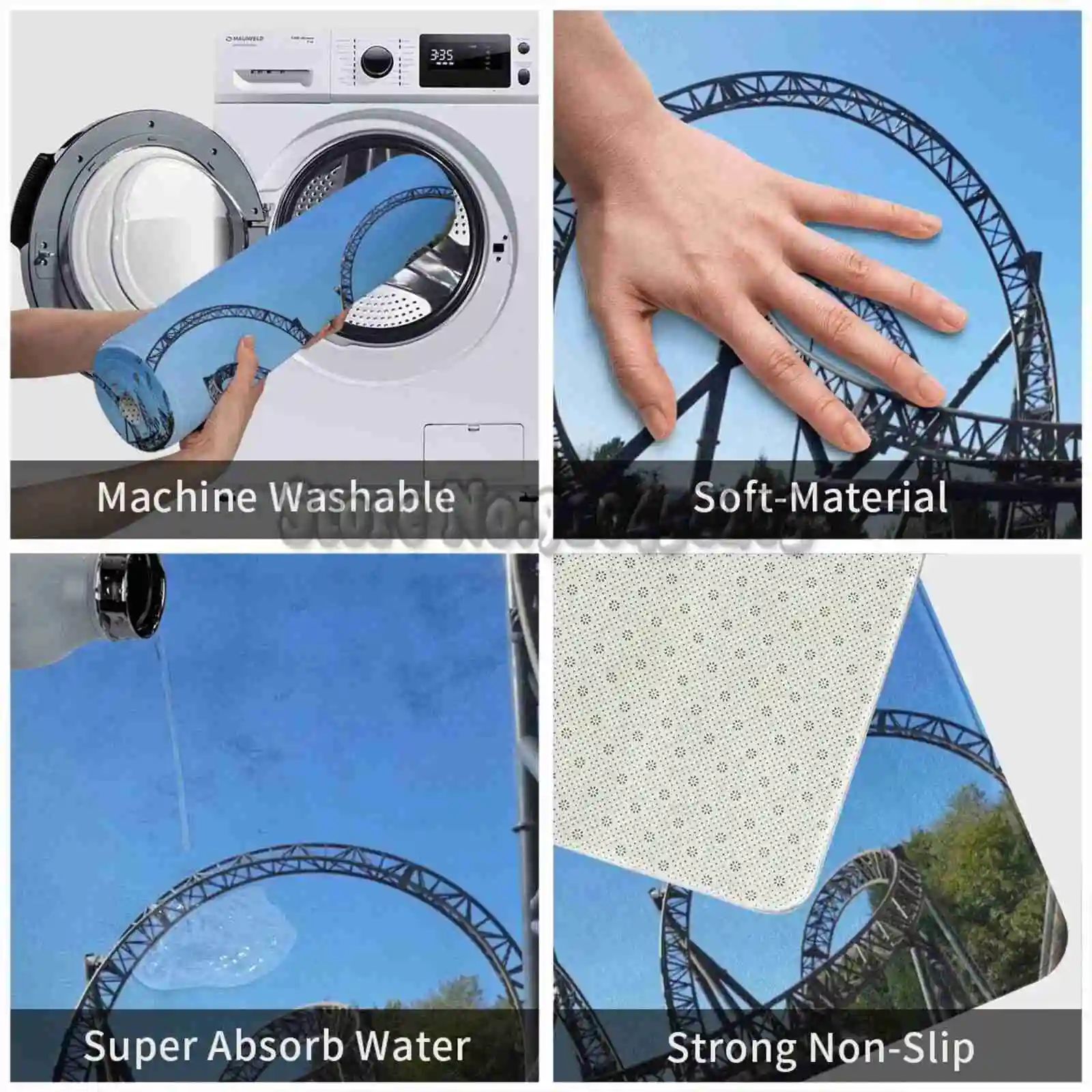 Циклическая подставка под горку и коврик летучая мышь для гостиной декоративный