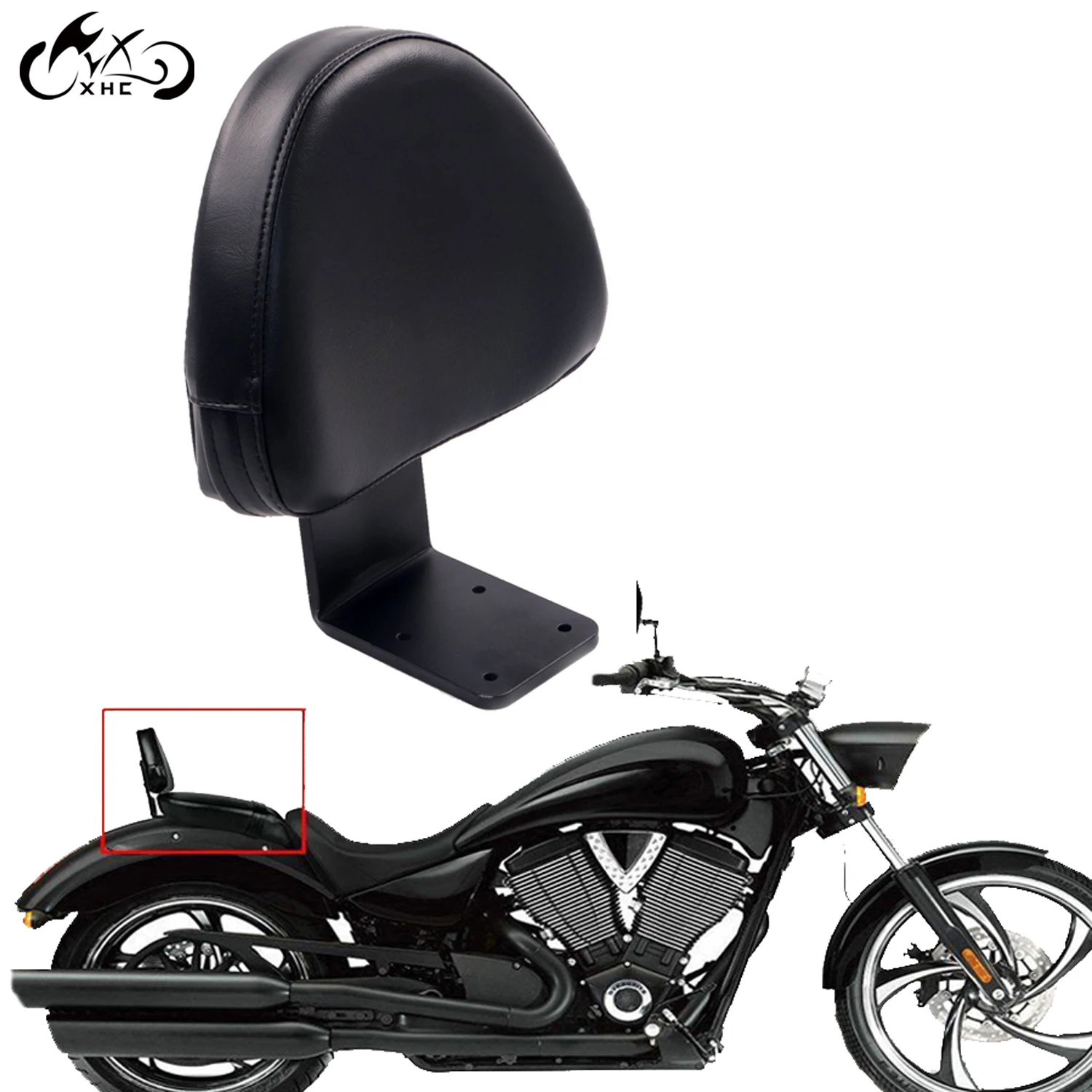 Мотоциклетная пассажирская задняя спинка Сисси бар для Victory Vegas Kingpin High Ball Gunner| |