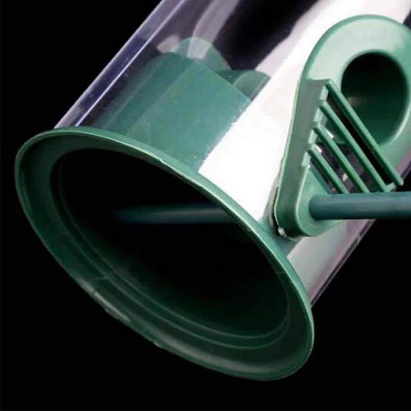 Tube Bird Feeder Outdoor Hanging With Handle Durable And Disassembles For Garden Yard Tree (2 Pack) | Дом и сад