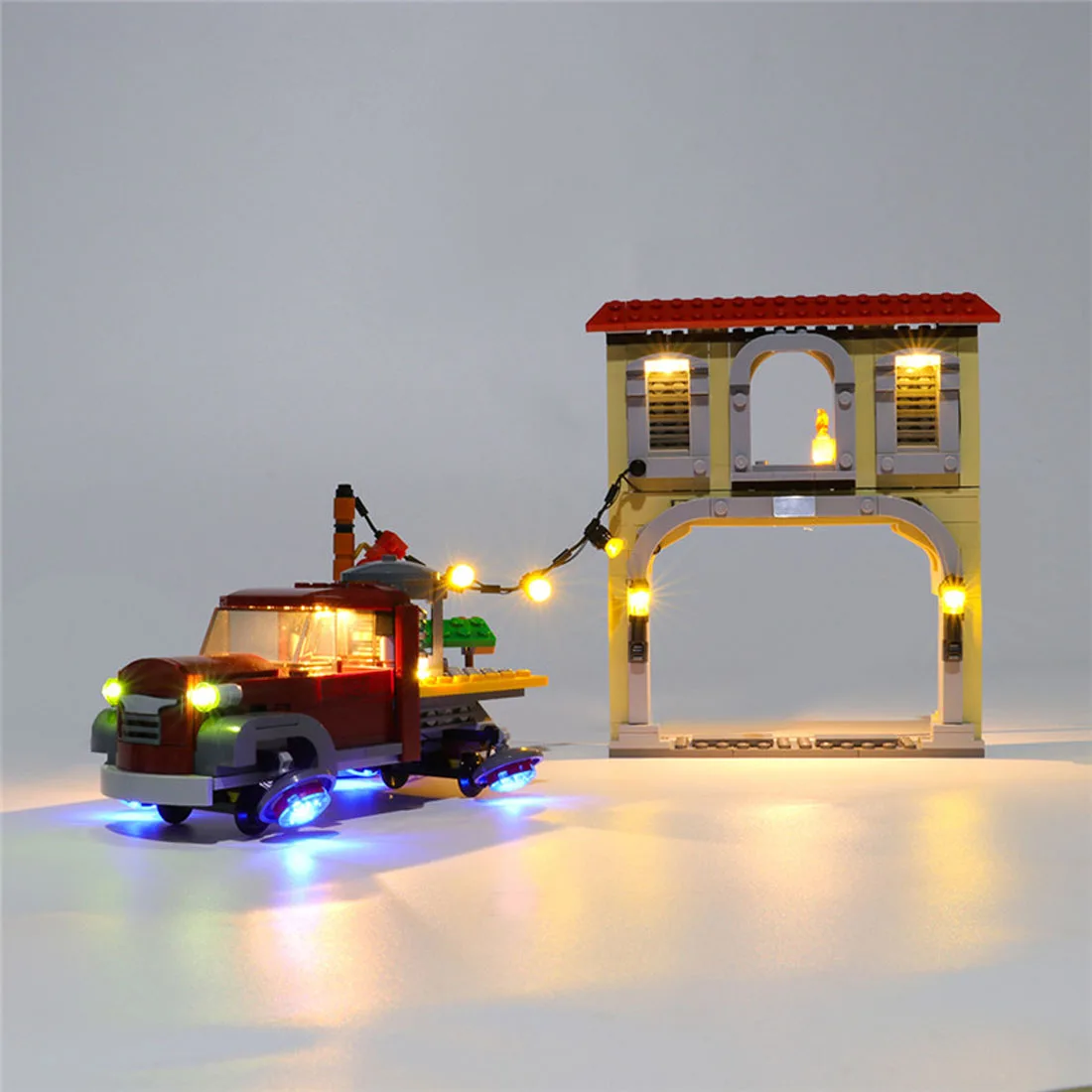 2 USB Питание строительные блоки светодиодный светильник ing Kit для Overwatch Dorado Showdown 75972