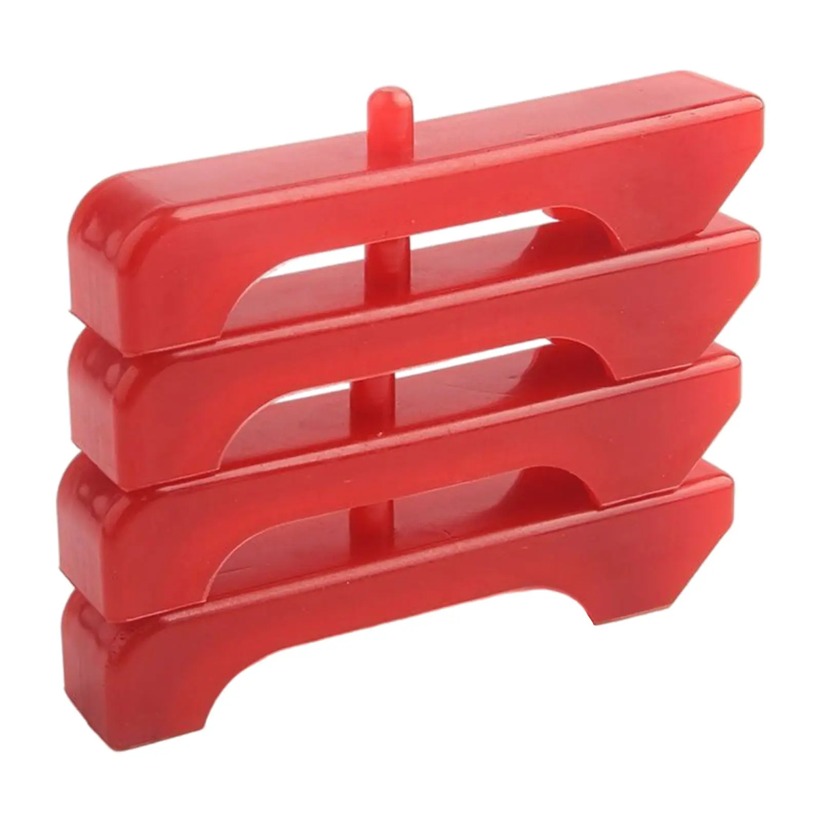 4x Auto Engine Radiator Insolators 7-1711 Direct Replacement Portable Accessory Red Urethane Fits for General Motor Vehicle | Автомобили и