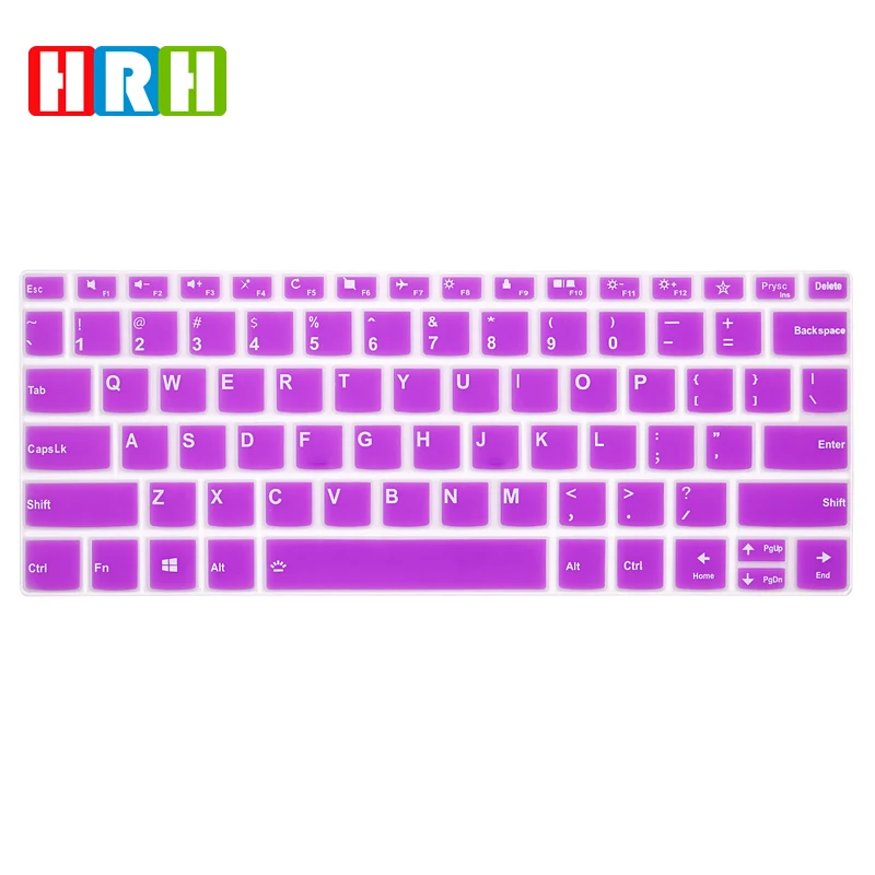 

HRH English language Keyboard Covers Keypad Skin Protector Protective Film For Lenovo Xiaoxin 13 Pro 2019Xiaoxin PRO 13S 2019
