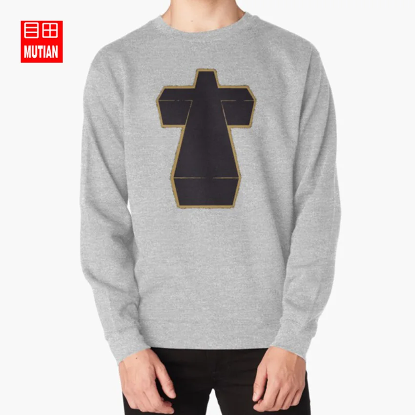 Худи с надписью юстиция крест|Мужские толстовки и свитшоты| |