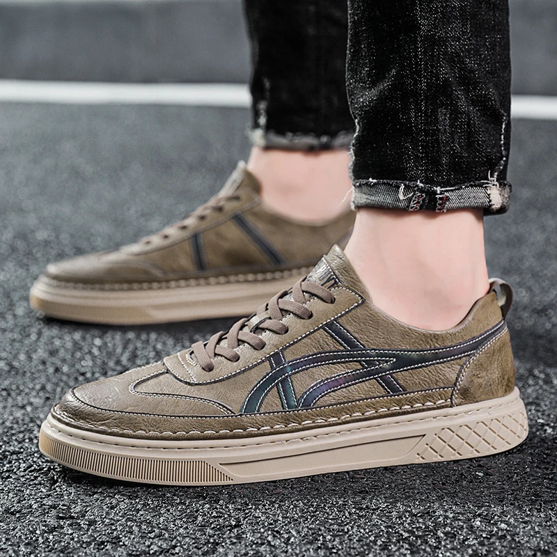 

Shoes For Men Zapatos De Hombre Casual Casuales Para Scarpe Uomo Breathable Shoes Leather Men 2020 Sneakers Male Shoe