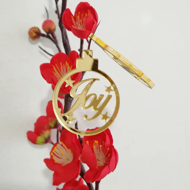 Пользовательское имя орнамент ручной работы рождественские безделушка Заказные