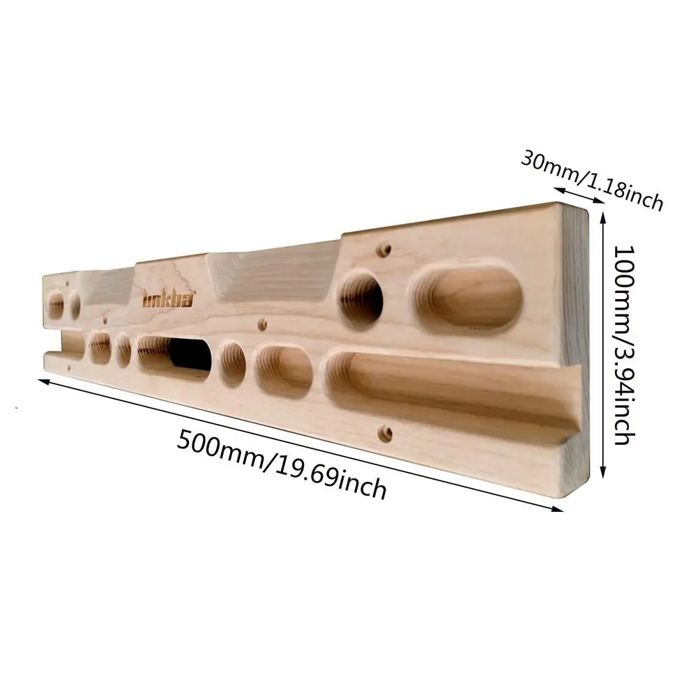 

Rock Climbing Fingerboard Grip Strength Trainer For Exercise Wooden Pull-ups Training Board Sports Fitness Training Device