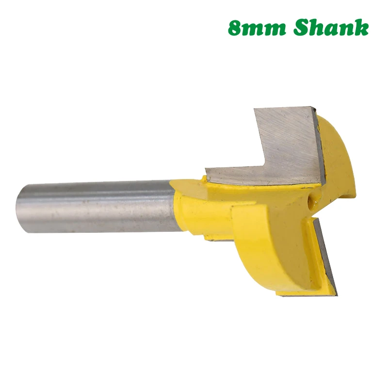 

8mm Shank T-Slot Milling Straight Edge Slotting Knife Cutter Router Bits Milling Cutting Handle for Wood Woodworking Tools
