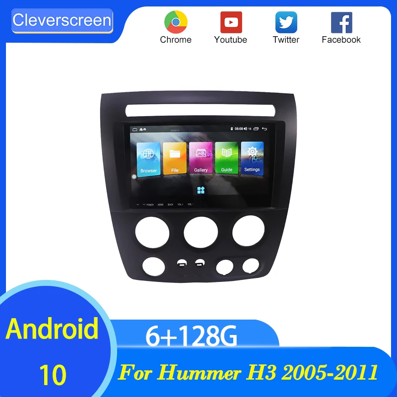 

Car Radio For Hummer H3 2005-2011 Stereo Car Radio Multimedia Player Navigation Car Android Auto Carplay 2 din Android 10 No DVD