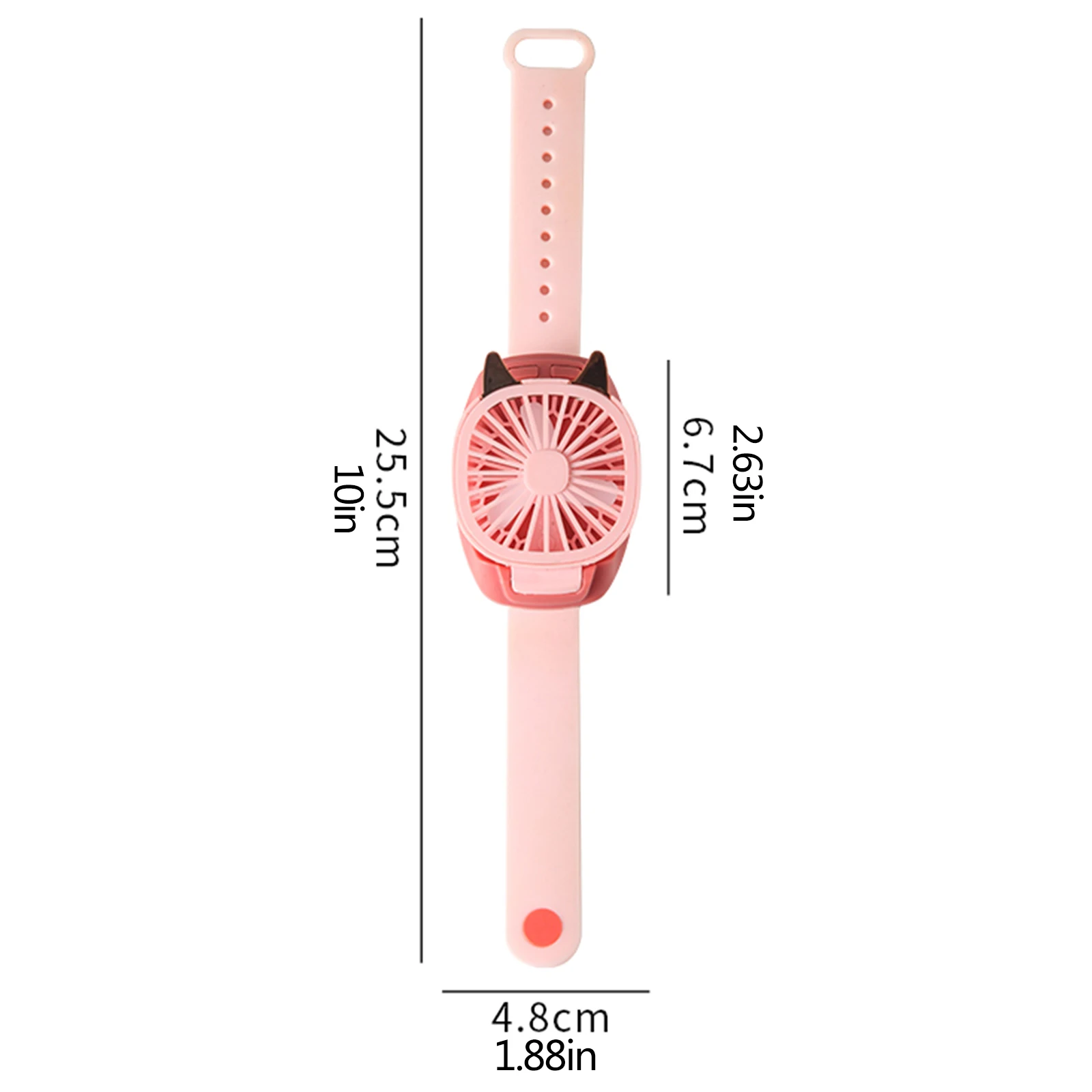

Mini Portable Wrist Fan Children Silent Electric Fan Watches USB Rechargeable Summer Radiator Outdoor Travel Mini Air Cooler