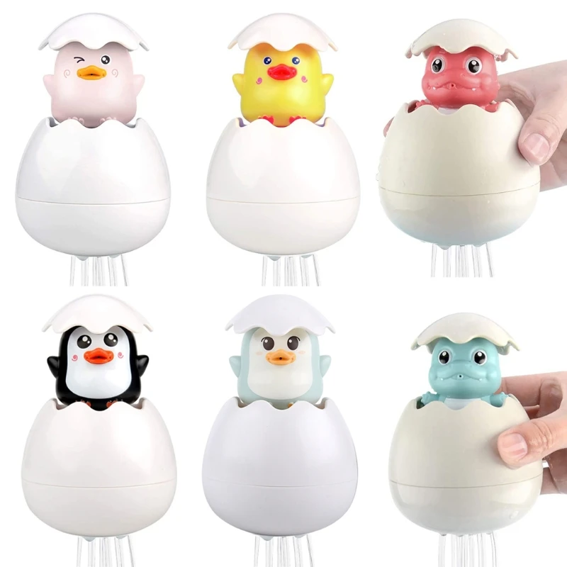 

Baby Bath Toy Spray Duck Egg Watering Ducklings Sprinkling Duck Egg Baby Raining Clouds Children Bathing Shower Toys