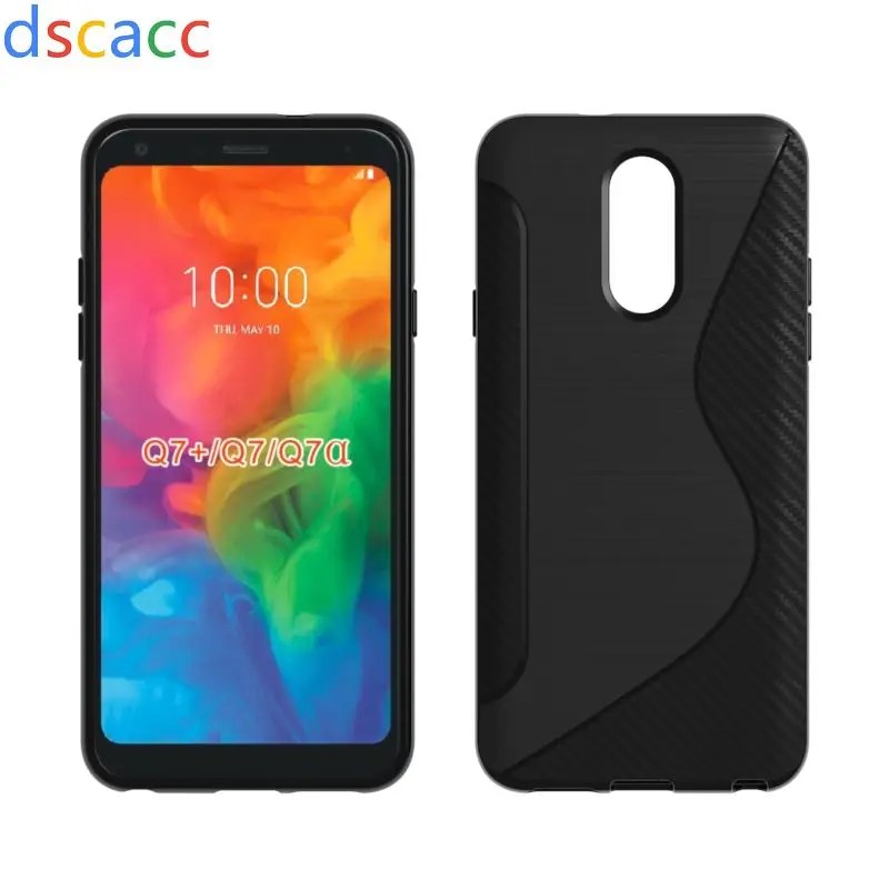 Чехол DSCACC S line из ТПУ для LG V40 X Power3 Stylo 4 Q Stylus a K9 K8 2018 US Aristo 2 G7 Plus G8S ThinQ G710EM K40