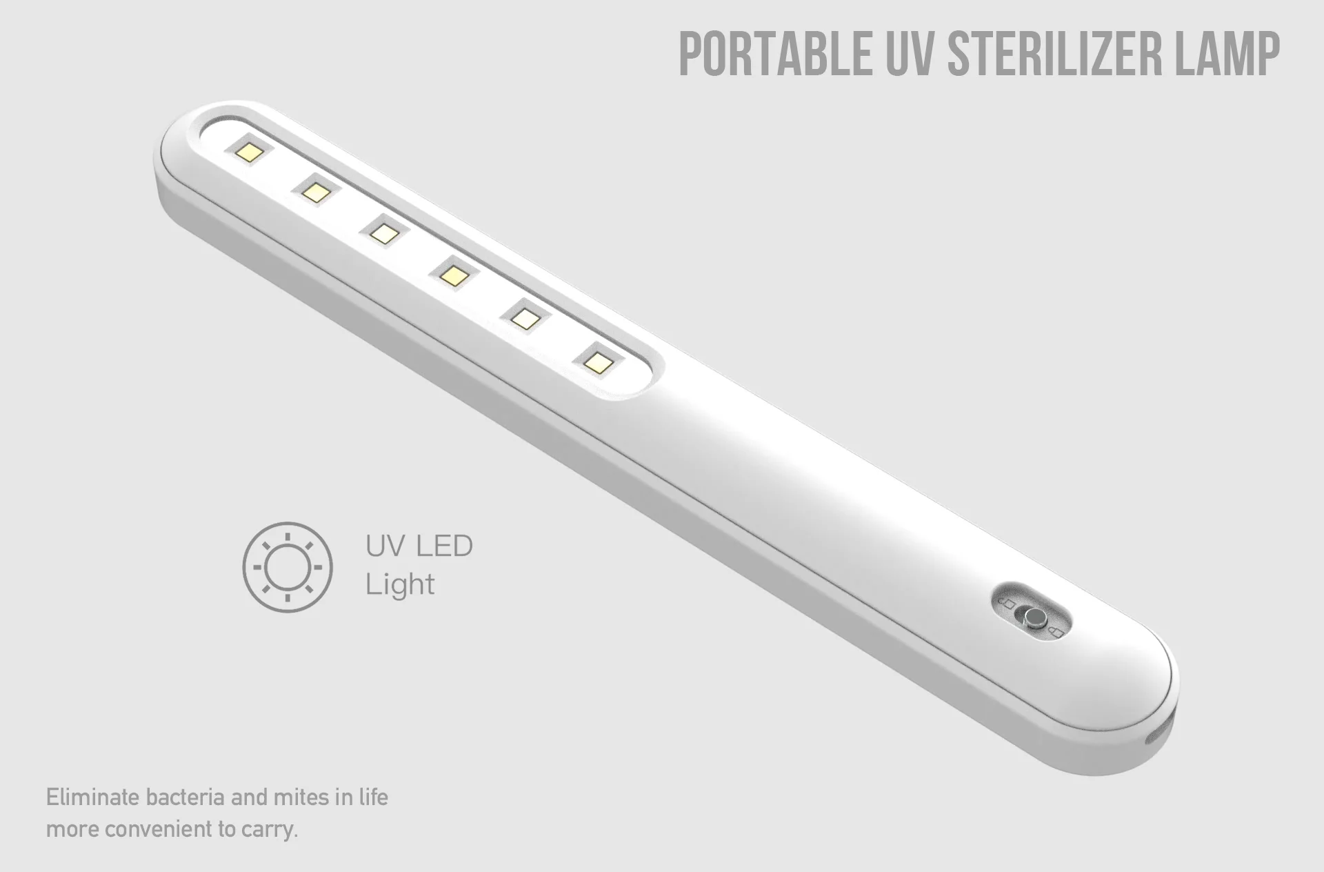 

Многофункциональная перезаряжаемая портативная Светодиодная лампа UVC