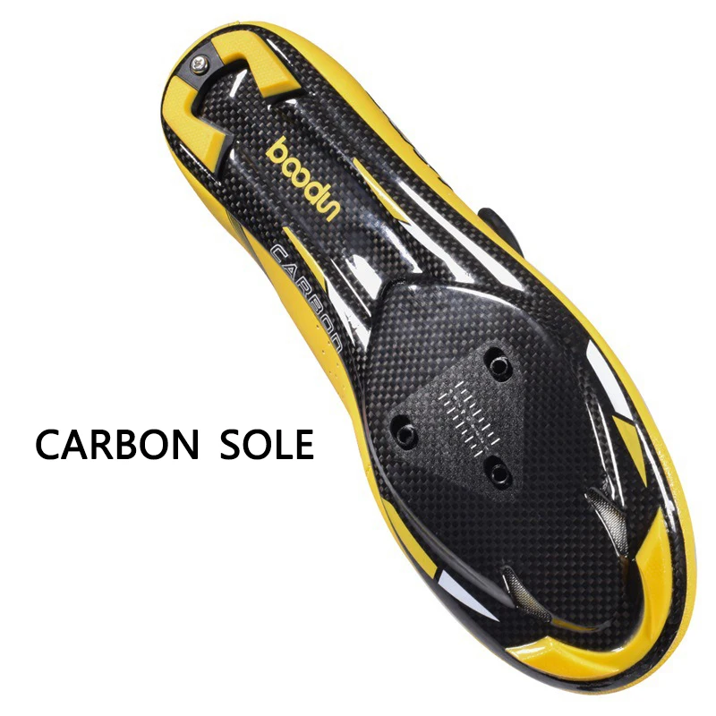 

Boodun new Road Cycling Shoes carbon fiber Sole Self-Locking Ultralight Breathable Wear Non-slip professional Bike Racing shoes