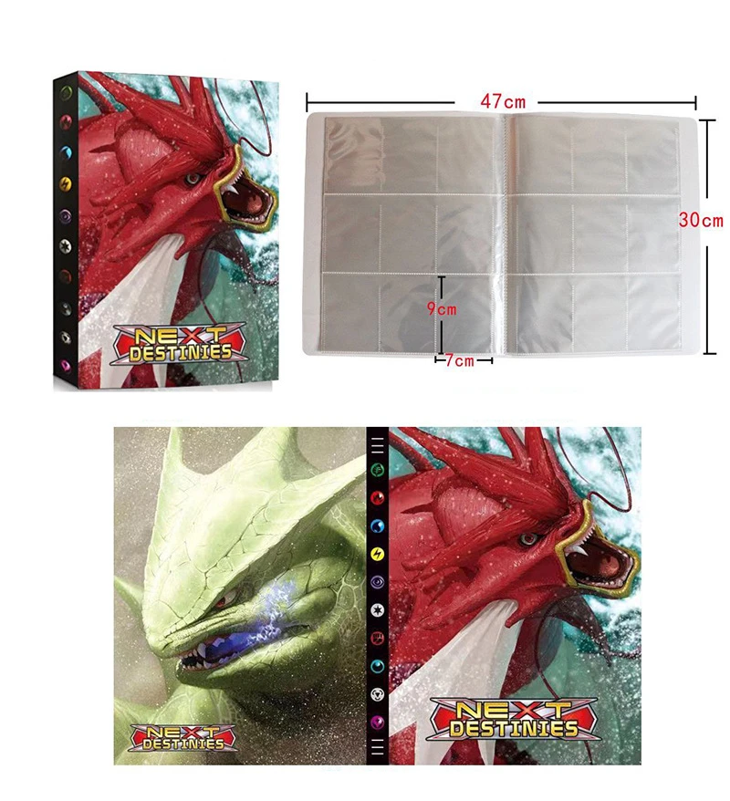 

432Pcs Pokemon Next Destinies Blaziken Holder Toys Collections Cards francaise Album Book Loaded List Toys Gift for Children