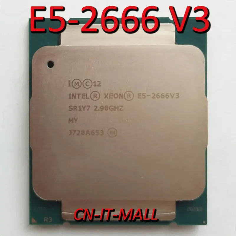 

Intel Xeon E5-2666 V3 CPU 2.9GHz 25M 10 Core 20 Threads LGA2011-3 Processor