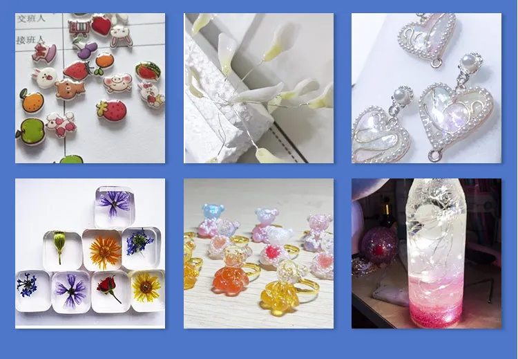 

UV Ultraviolet Resin Gel Curing Quick-drying Non-toxic Transparent Sunlight Activated Hard Resin Jewelry Making