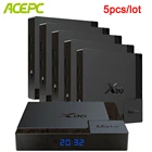 5 шт. Android 10 Smart TV Box 2,4G 5G Dual WIFI Allwinner H616 X96 Mate 4G 64G 32G 4K HD медиаплеер телеприставка Google TVBOX