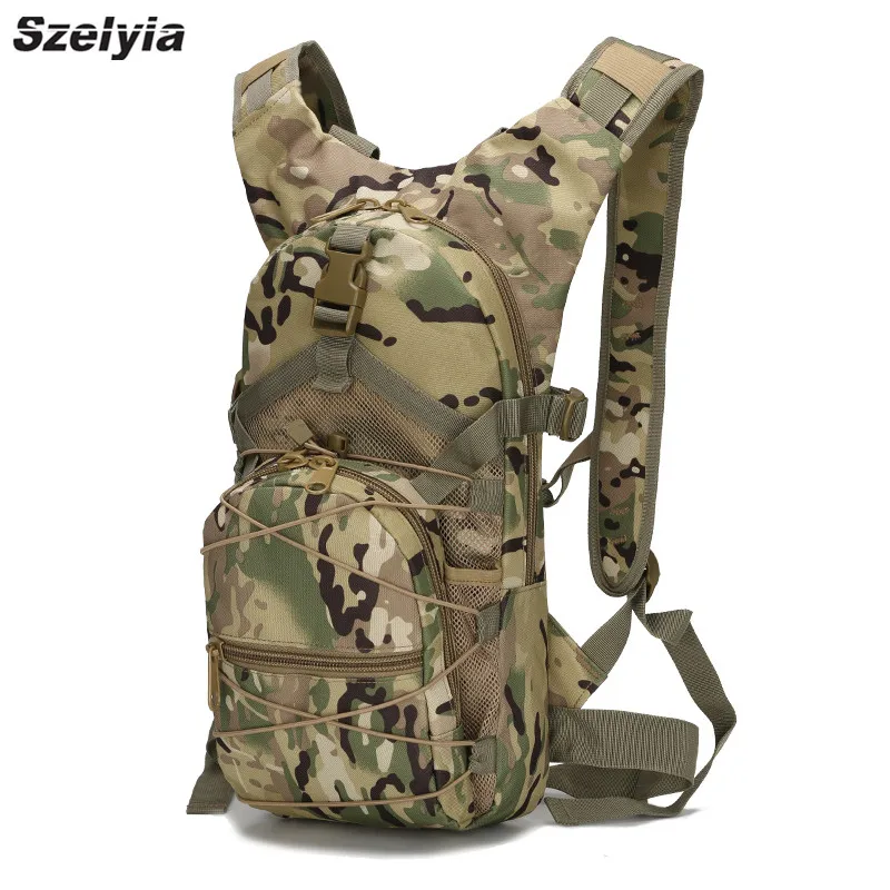

Нейлоновый тактический рюкзак Szelyia, армейский спортивный ранец на плечо 800D для активного отдыха, походов, скалолазания, военная сумка 15 л