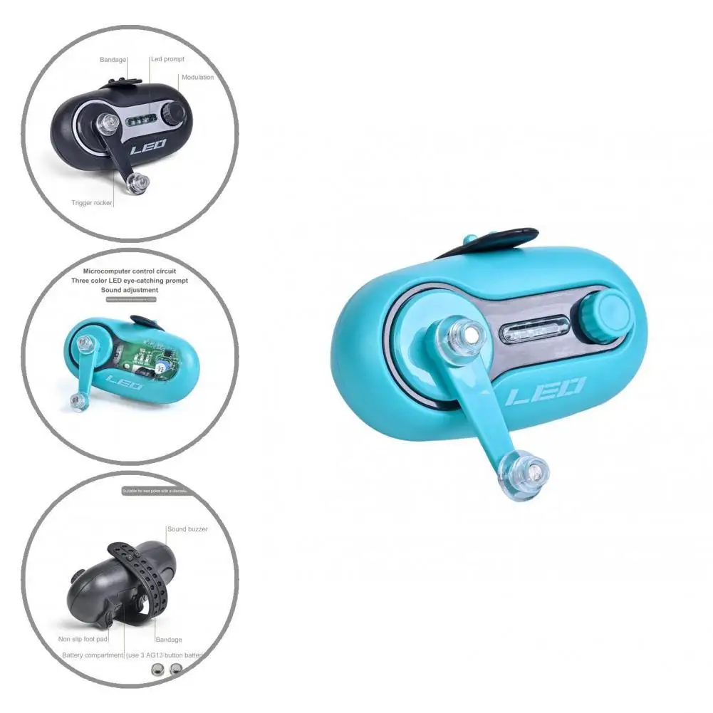 

Useful Bite Indicator Anti Slip Pad 2 Styles Adjustable Volume Bite Alarm Fishing Alarm Fishing Bite Alarm