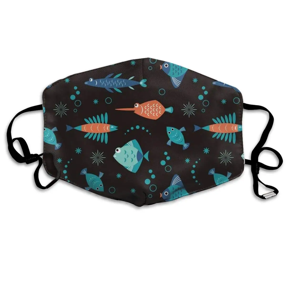 

Face Masks Polyester, Washable,Beautiful Fishes Anti-Dust Reusable Cloth Masks