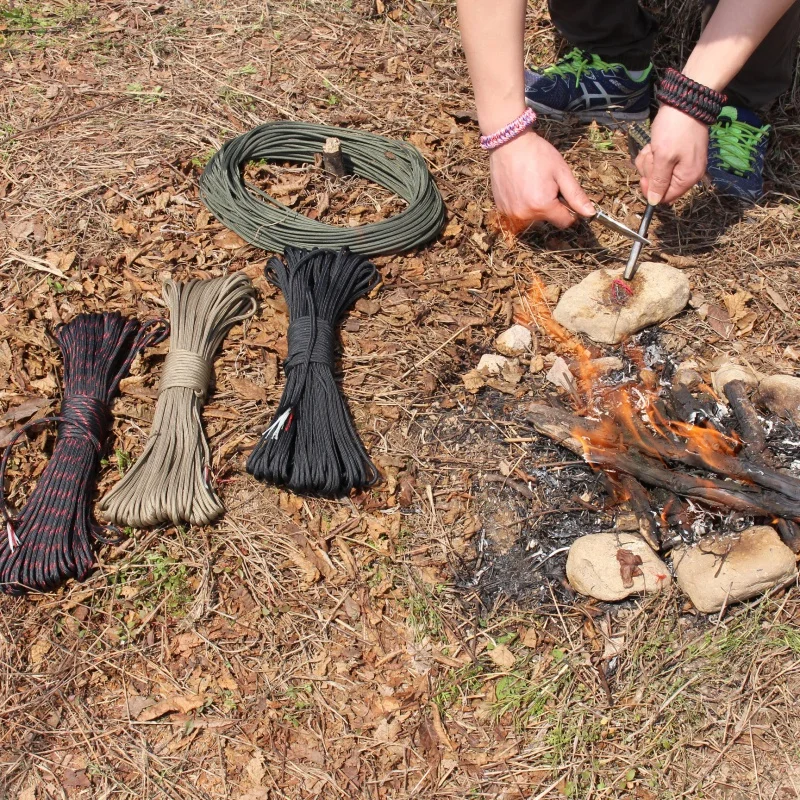 Многофункциональный Паракорд 31 м 4 мм 10 нитей парашютный шнур набор для