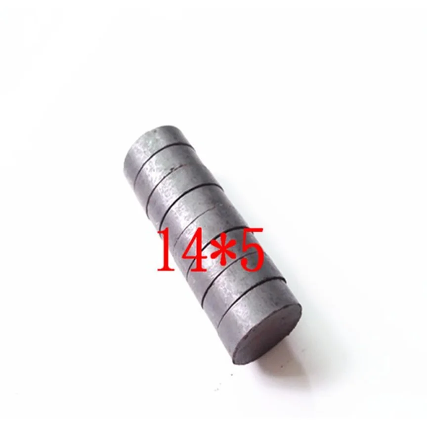 10 шт./лот Y30 дисковый ферритовый магнит 14*5 мм постоянный 14 x 5 черный круглый