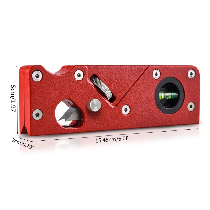 

Chamfer Plane for Wood, Metal Woodworking Edge Corner Plane Flattening Tool