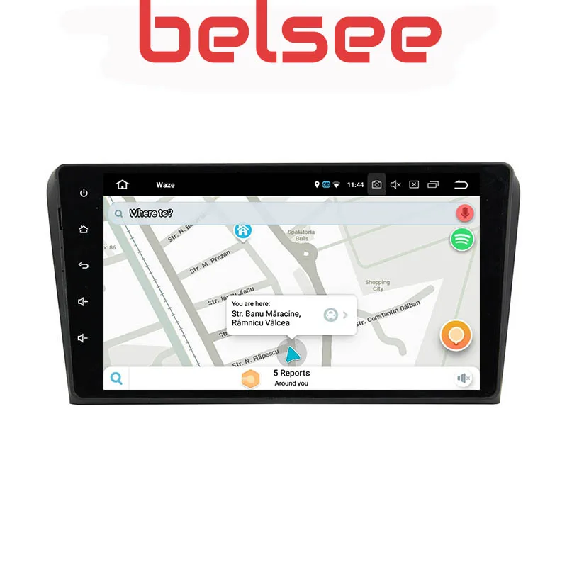 Belsee Ram 4G+ 64GB Android 9,0 Авто радио мультимедиа Naviation " ips экран для Mazda 3 2003 2004 2005 2006 2007 2008 2009