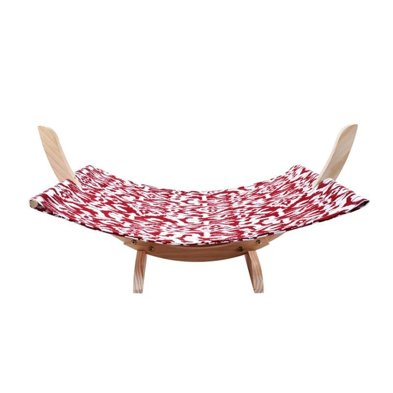 Гамак кровать для домашних животных деревянная мягкая удобная Мини кошки|Мебель