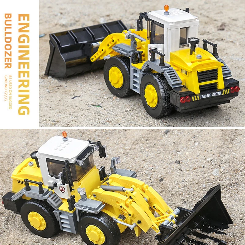 732 шт. городской Инженерная вилочные погрузчики строительные блоки город