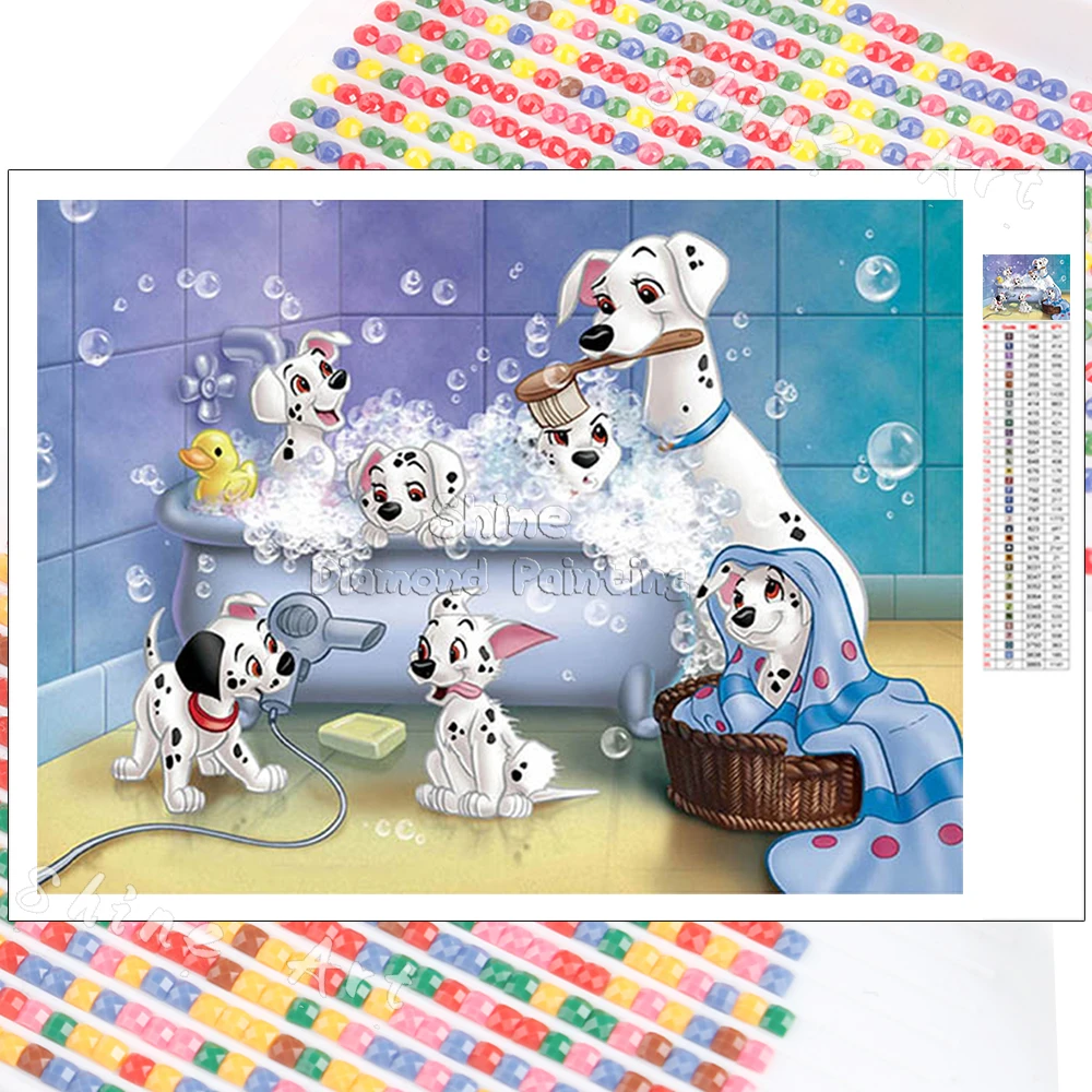 Алмазная живопись 5D Disney 101 далматинцы набор для мозаики своими руками вышивка