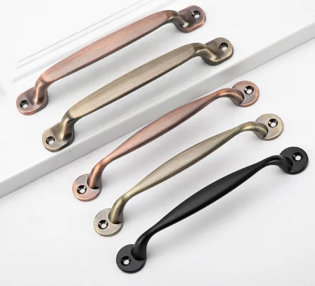 1 шт. ручки и для шкафа из цинкового сплава в европейском винтажном стиле