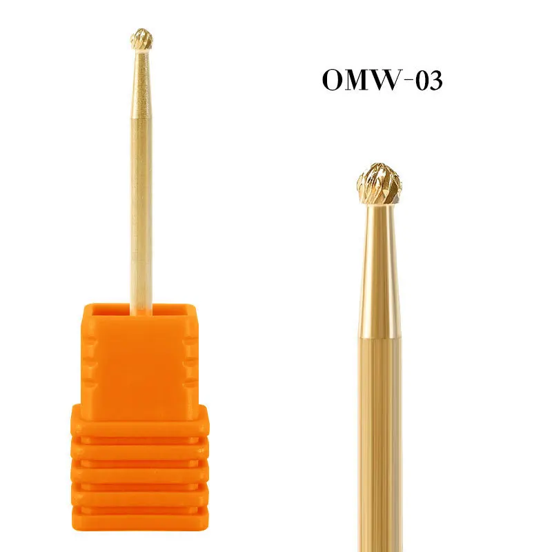 

Color Plating Alloy Tungsten Steel Sanding Bit Manicure Machine Nail Accessories Milling Cutter Manicure Machine Nail Bits